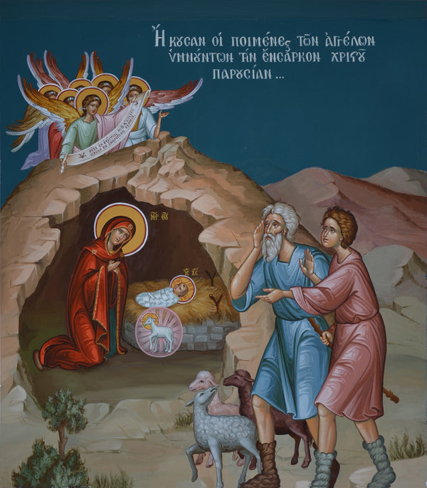 Nativity of Christ Orthodox Icon