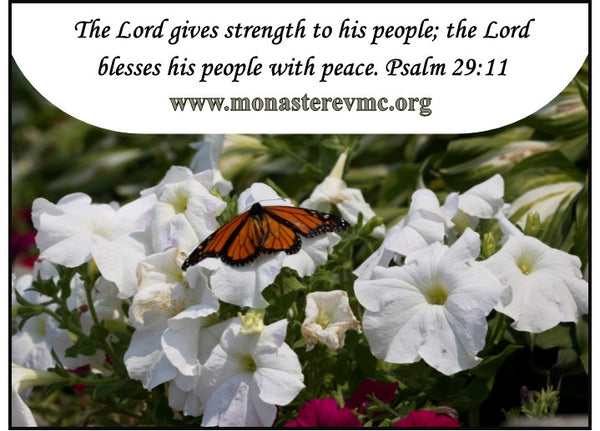 The Lord gives strength...