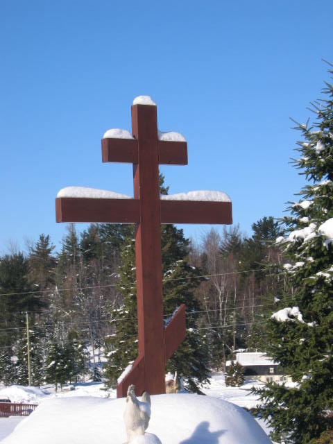 View of Cross at Monastery