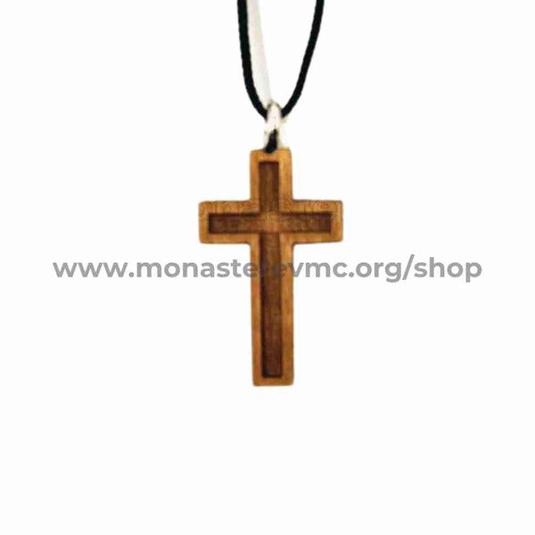 Orthodox wooden cross sold by the sisters of monasterevmc.org / Croix orthodoxe en bois vendue par les soeurs du monasterevmc.org