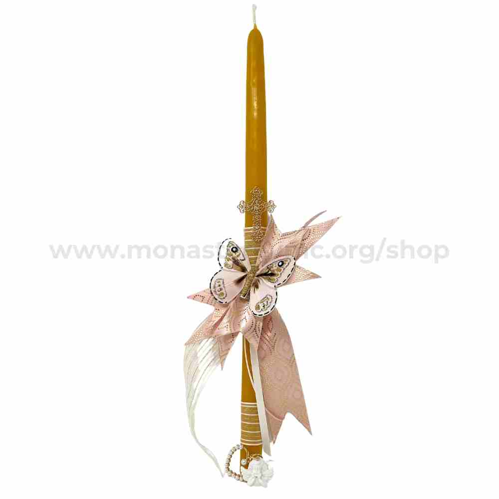 Orthodox paschal candle sold by the sisters of monasterevmc.org