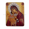 Orthodox pocket size icon of the Mother of God the Consolatory sold by the sisters of monasterevmc.org