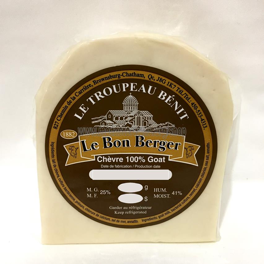 Le Troupeau  Bénit, Bon Berger goat cheese made in Canada by the sisters of monasterevmc.org/Le Troupeau Bénit, Bon Berger, fromage de chèvre, fabriqué au Québec par les soeurs du monasterevmc.org