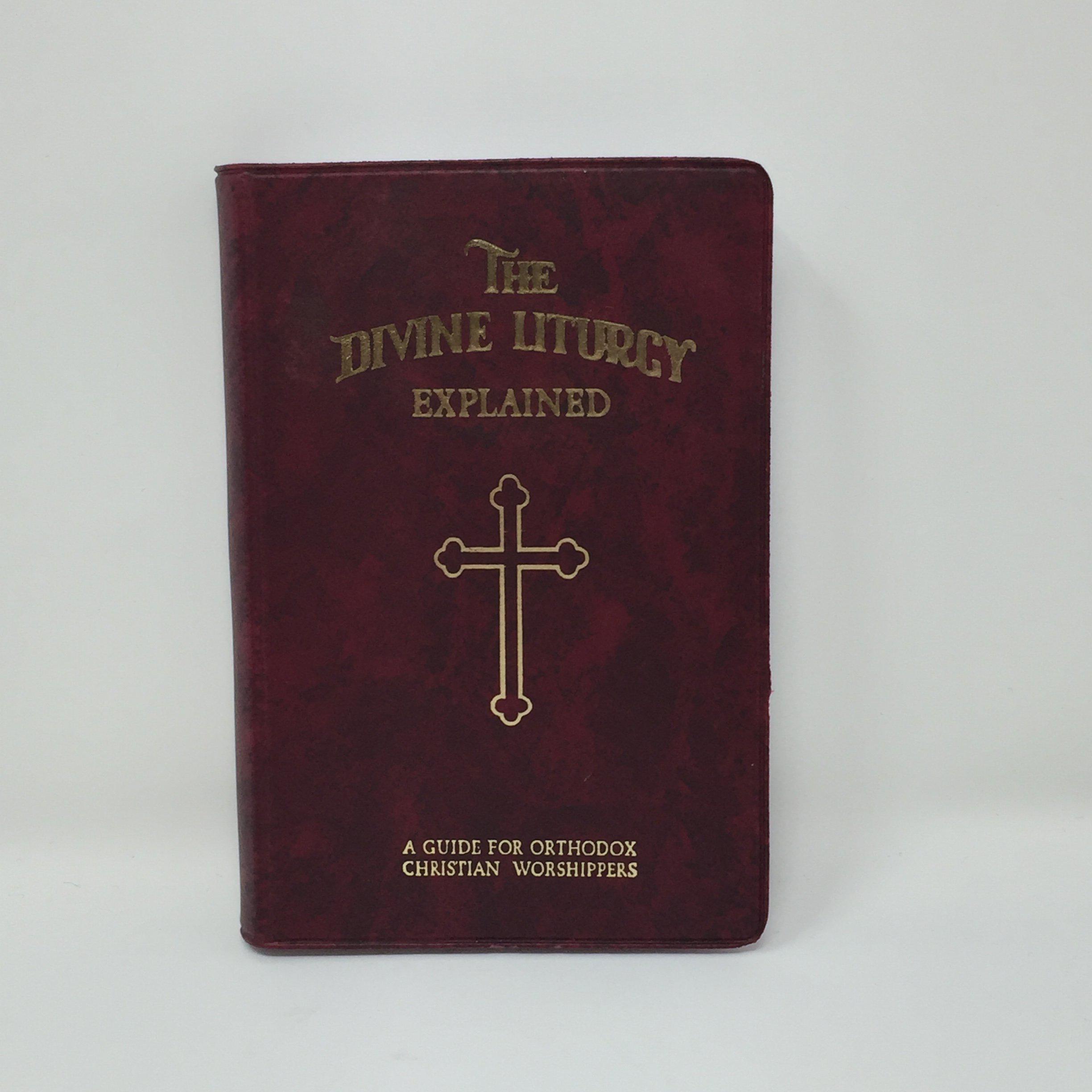 The Divine Liturgy Explained orthodox book sold in Canada by the Greek Orthodox sisters of monasterevmc.org