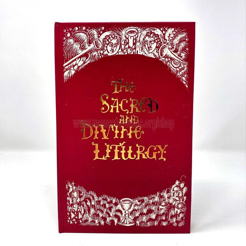 The Sacred and Divine Liturgy orthodox book sold by the sisters of monasterevmc.org