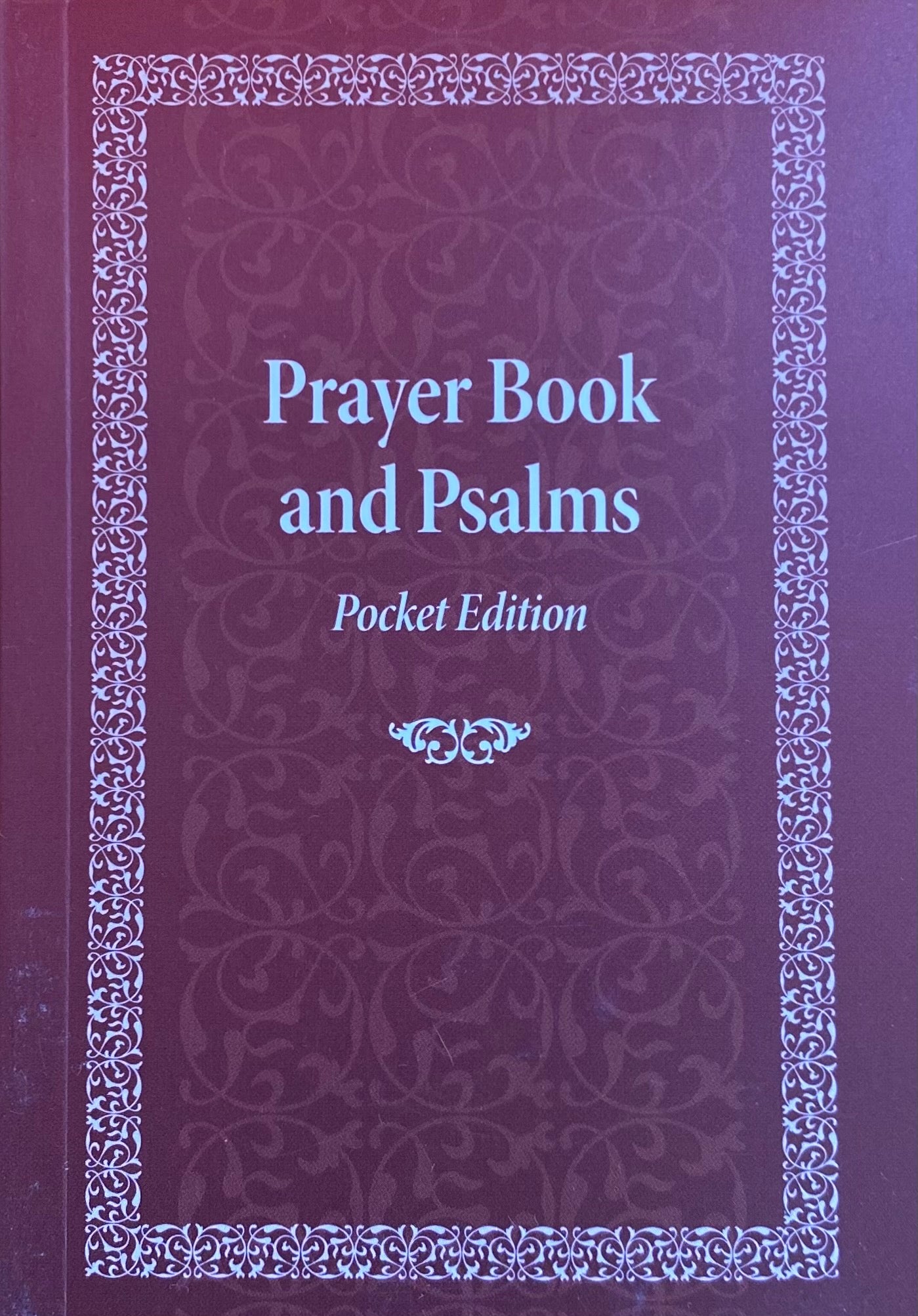 Prayer book and Psalms, pocket edition, orthodox book sold by the sisters of monasterevmc.org